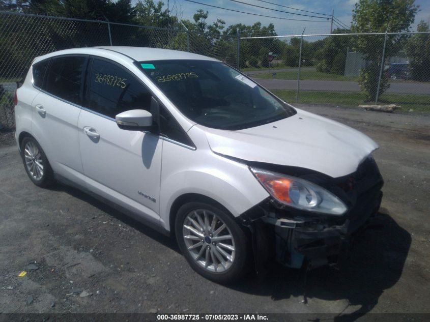 2015 Ford C-Max Hybrid Sel VIN: 1FADP5BUXFL105989 Lot: 36987725