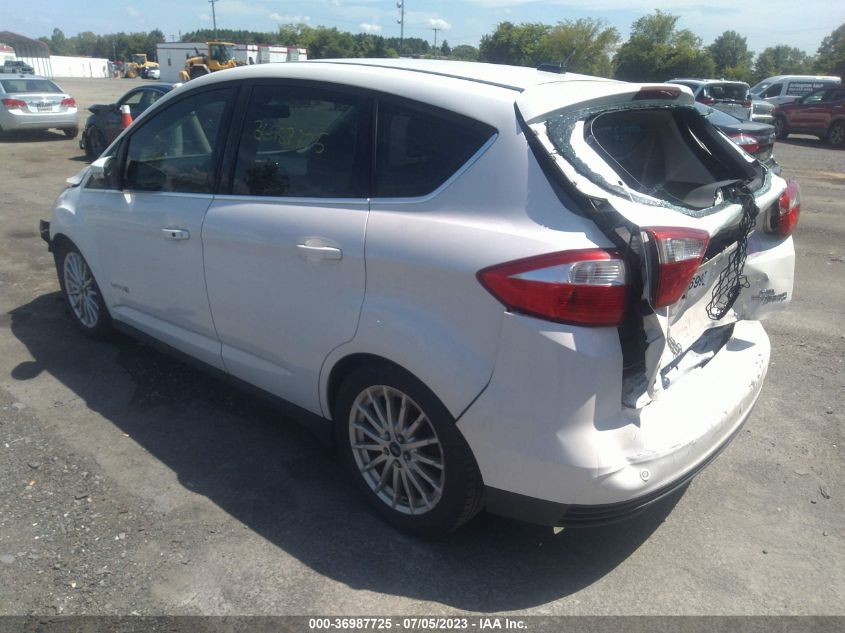 2015 Ford C-Max Hybrid Sel VIN: 1FADP5BUXFL105989 Lot: 36987725