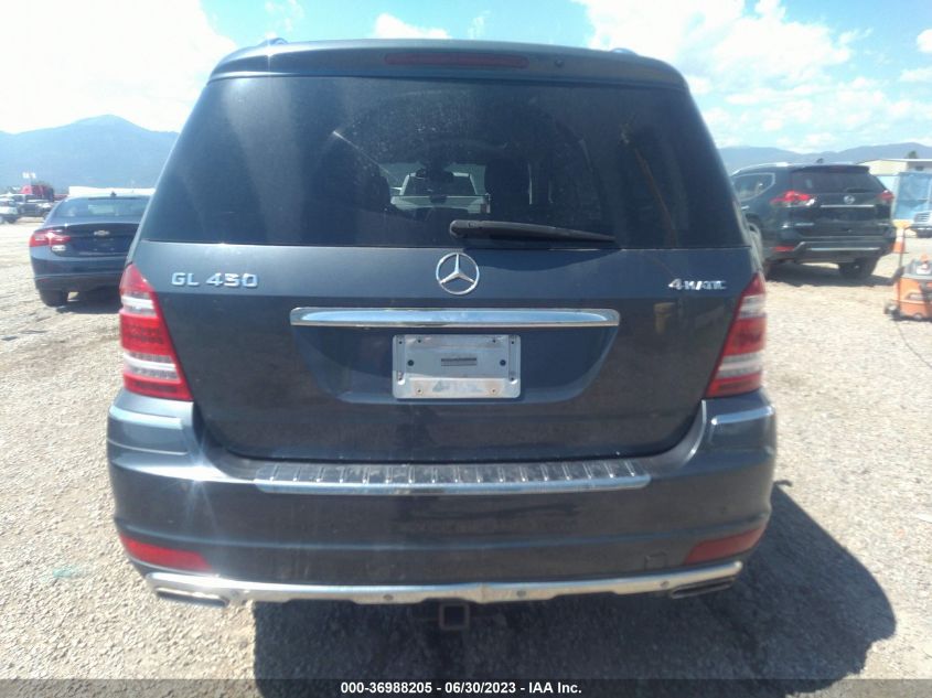 2011 Mercedes-Benz Gl-Class Gl 450 VIN: 4JGBF7BE8BA683504 Lot: 36988205