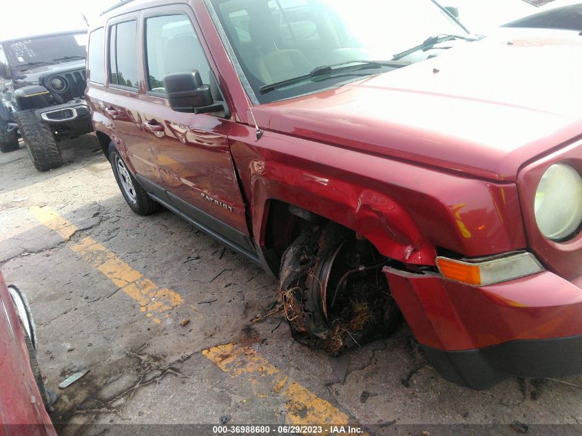 2014 Jeep Patriot Sport VIN: 1C4NJPBA1ED881583 Lot: 36988680