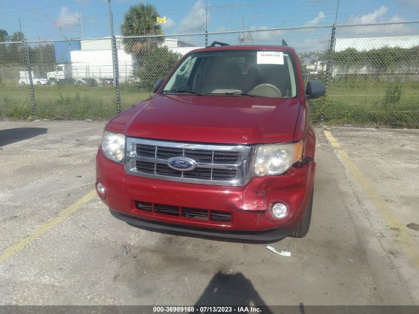 2010 Ford Escape Xlt VIN: 1FMCU0D73AKA55665 Lot: 36989168