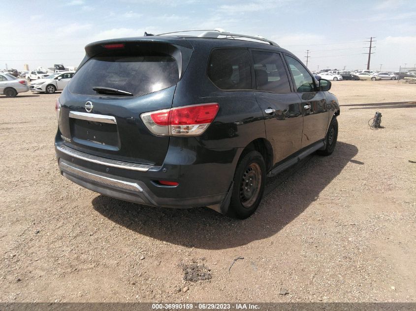 5N1AR2MN5EC666185 2014 Nissan Pathfinder Sv