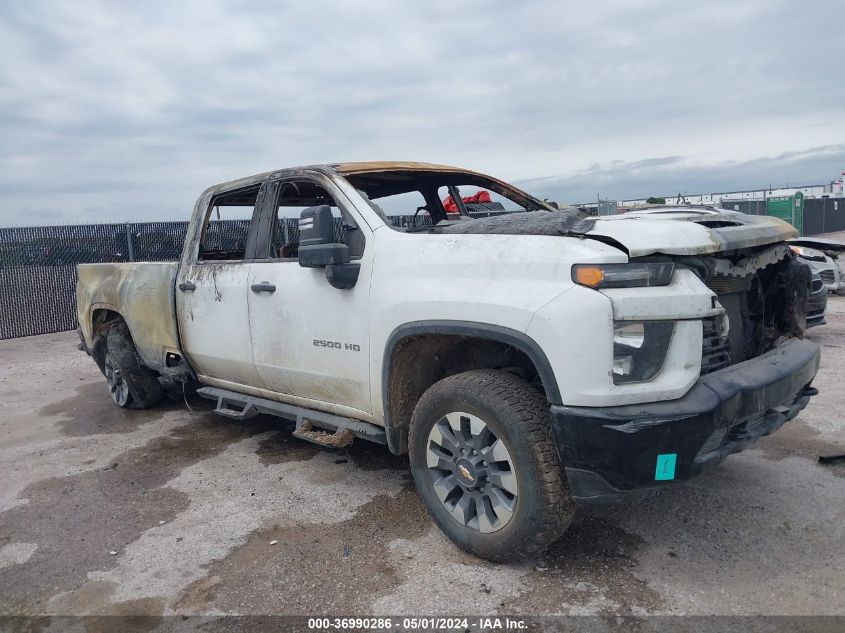 2021 Chevrolet Silverado 2500Hd 4Wd Long Bed Custom VIN: 1GC4YME76MF315833 Lot: 36990286