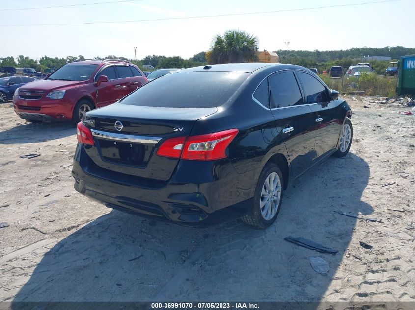 2019 Nissan Sentra Sv VIN: 3N1AB7AP7KY371185 Lot: 36991070