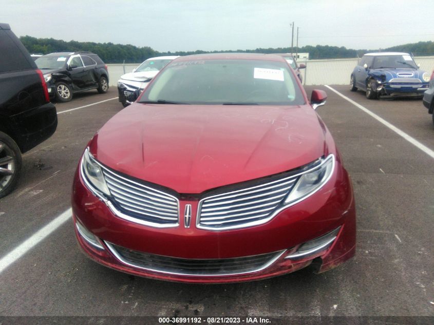 2014 Lincoln Mkz Hybrid VIN: 3LN6L2LUXER808094 Lot: 36991192