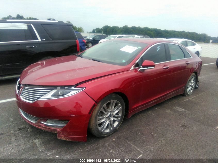 3LN6L2LUXER808094 2014 Lincoln Mkz Hybrid