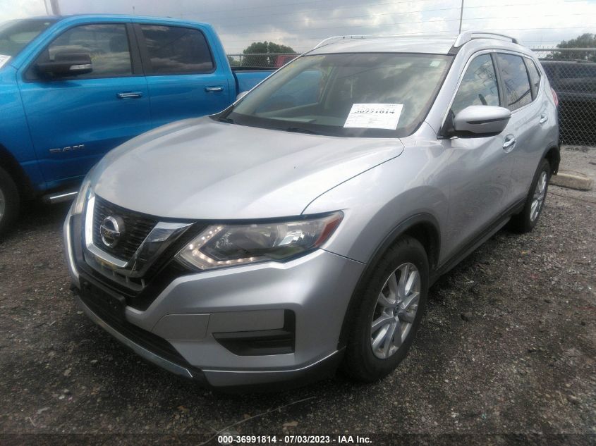 2017 Nissan Rogue Sv VIN: KNMAT2MT6HP538569 Lot: 36991814