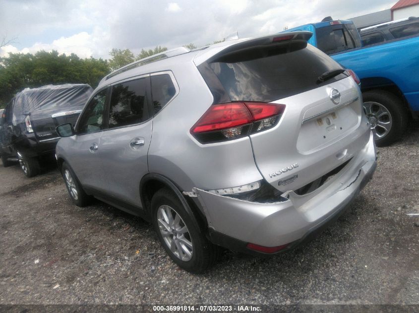 2017 Nissan Rogue Sv VIN: KNMAT2MT6HP538569 Lot: 36991814