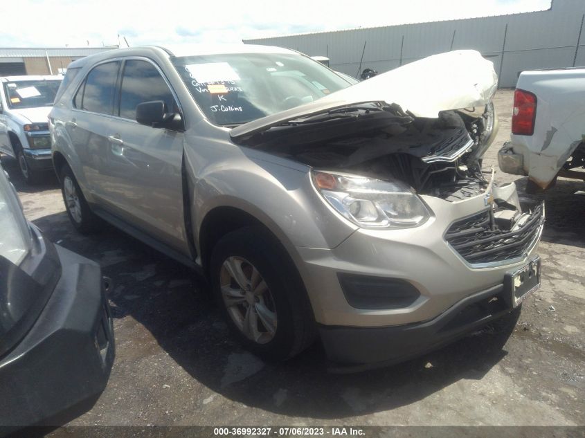 2GNALBEK8G1152423 2016 Chevrolet Equinox Ls