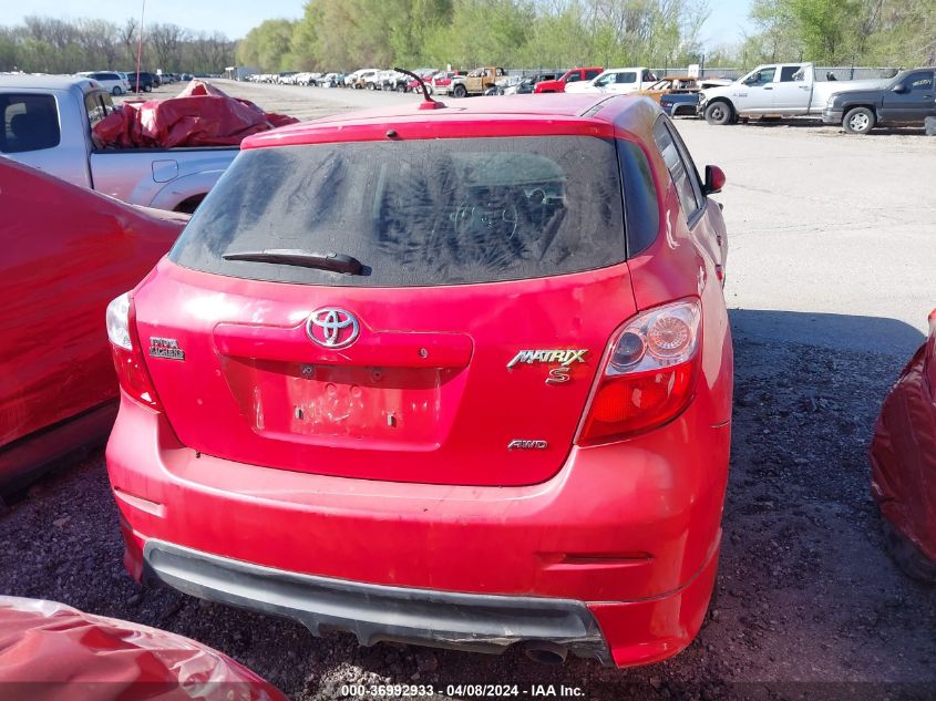 2010 Toyota Matrix S VIN: 2T1LE4EE2AC014466 Lot: 36992933