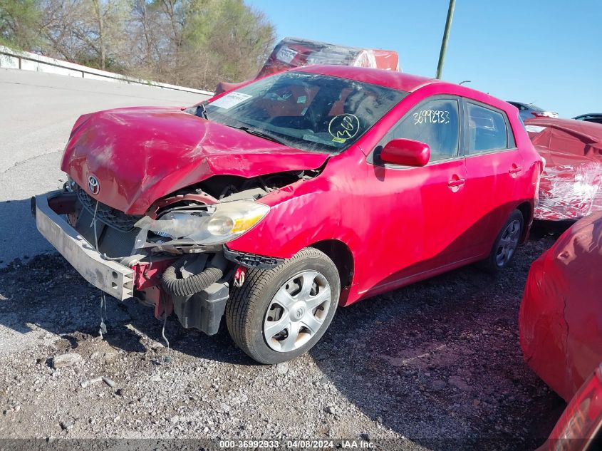 2010 Toyota Matrix S VIN: 2T1LE4EE2AC014466 Lot: 36992933