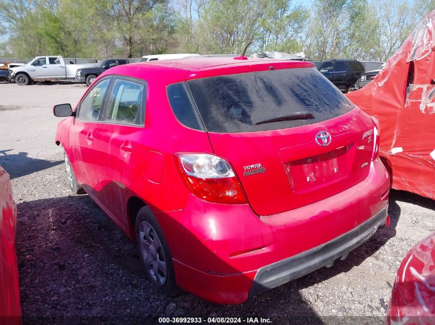 2010 Toyota Matrix S VIN: 2T1LE4EE2AC014466 Lot: 36992933