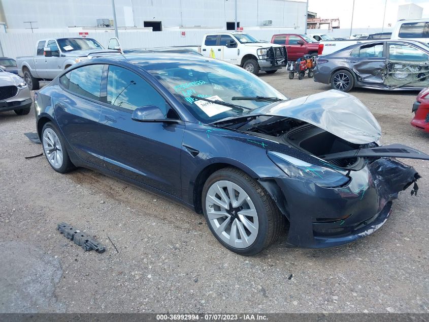 2023 Tesla Model 3 Rear-Wheel Drive VIN: 5YJ3E1EA1PF384386 Lot: 36992994