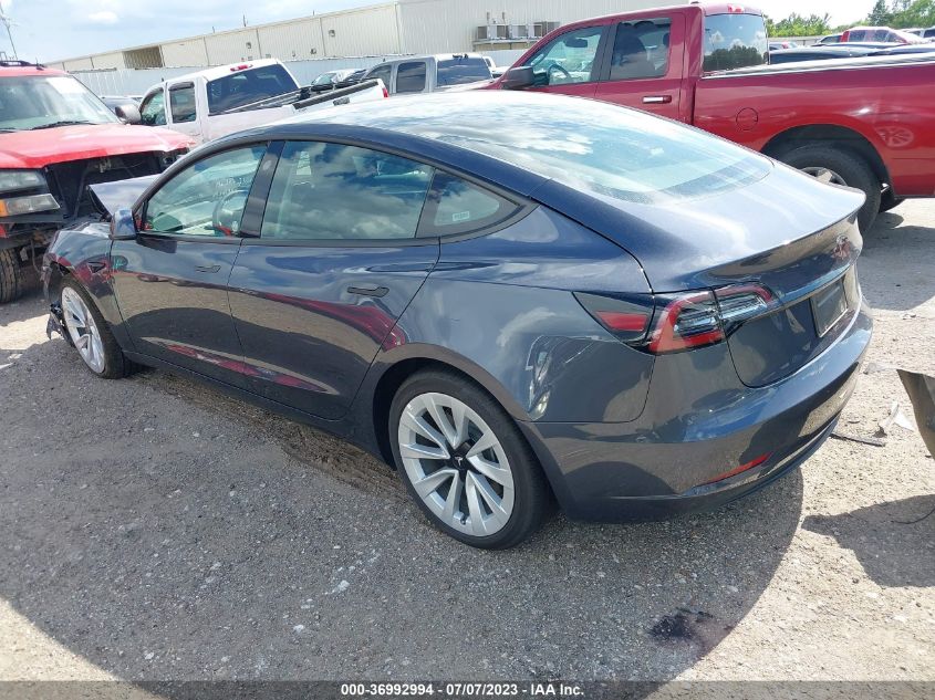 2023 Tesla Model 3 Rear-Wheel Drive VIN: 5YJ3E1EA1PF384386 Lot: 36992994