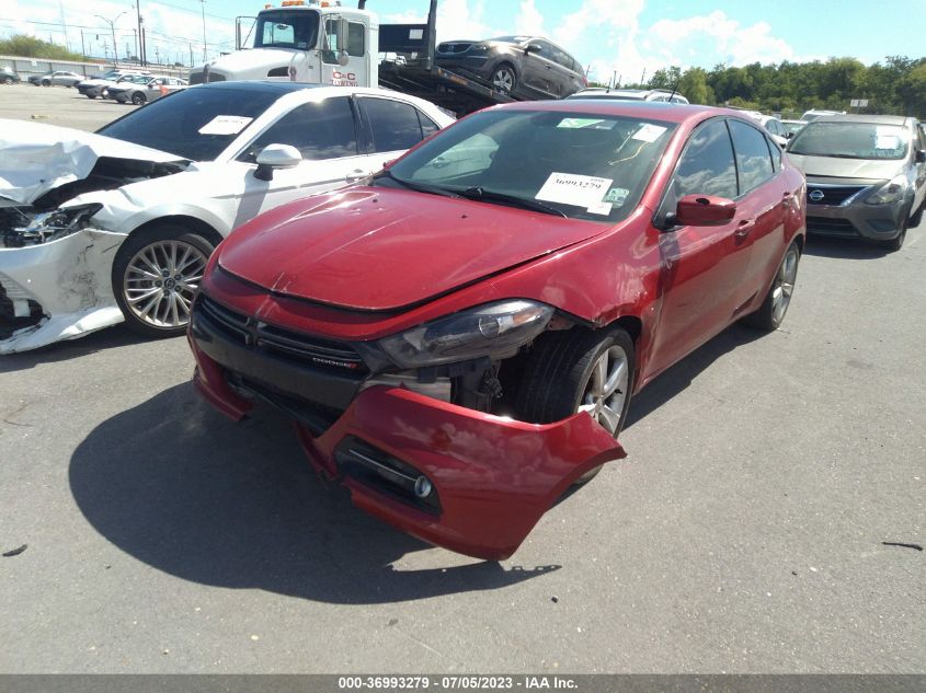 2015 Dodge Dart Gt VIN: 1C3CDFEB0FD228293 Lot: 36993279