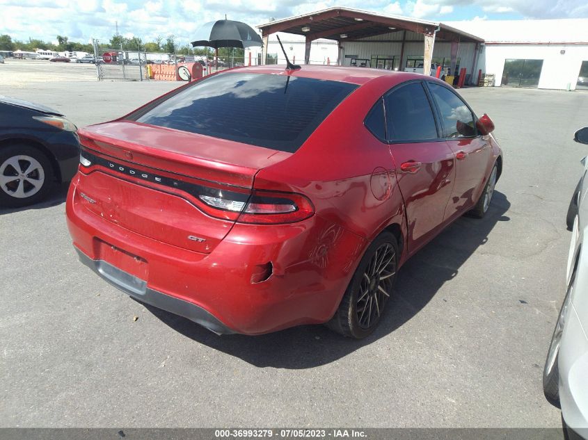 2015 Dodge Dart Gt VIN: 1C3CDFEB0FD228293 Lot: 36993279