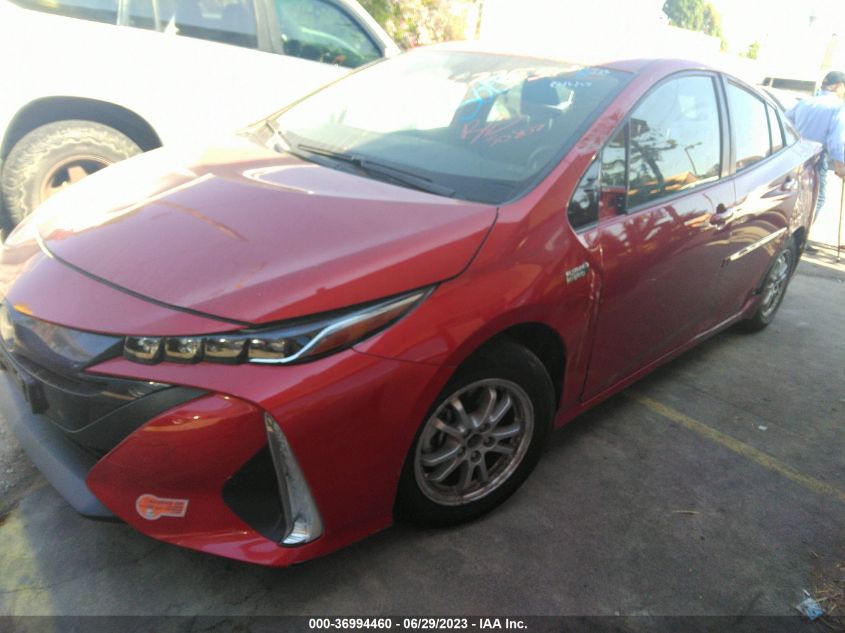 2020 Toyota Prius Prime Xle VIN: JTDKARFP4L3134821 Lot: 36994460