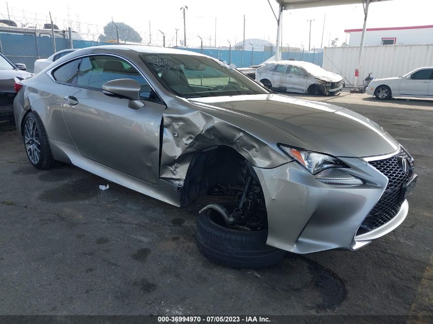 2017 Lexus Rc 200T VIN: JTHHA5BC7H5004905 Lot: 36994970