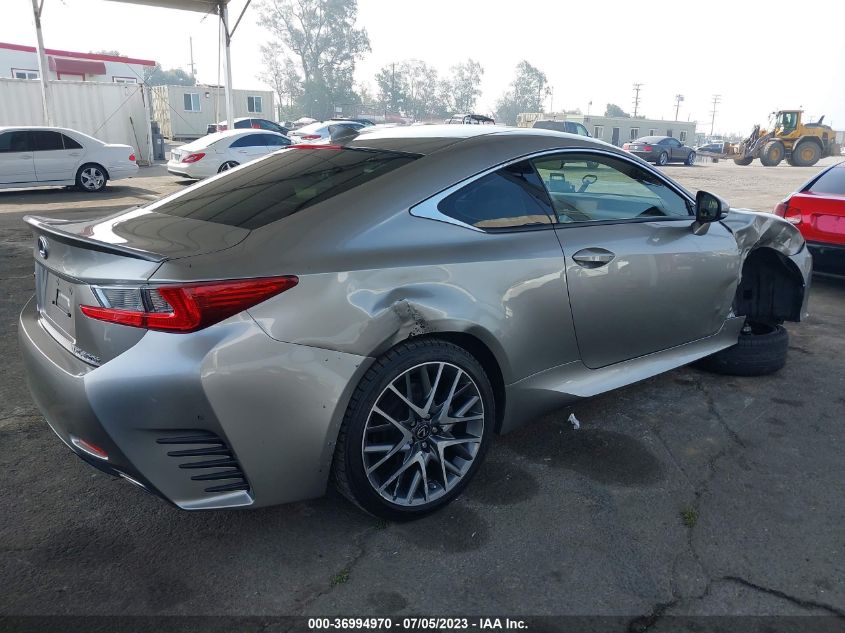 2017 Lexus Rc 200T VIN: JTHHA5BC7H5004905 Lot: 36994970