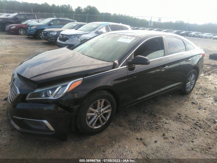 2017 Hyundai Sonata Se VIN: 5NPE24AF8HH477865 Lot: 36996764