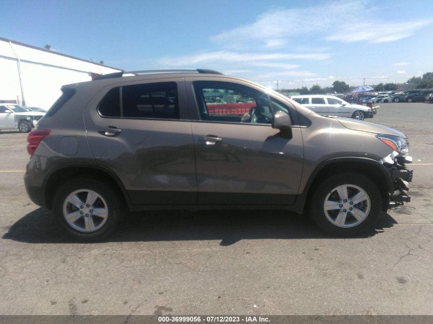 2022 Chevrolet Trax Awd Lt VIN: KL7CJPSM6NB504855 Lot: 36999056