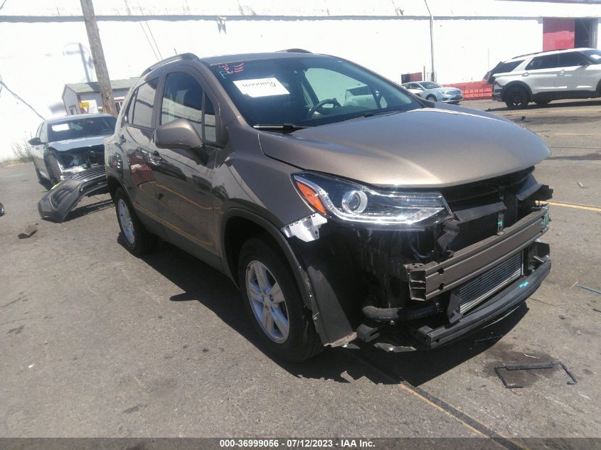 2022 Chevrolet Trax Awd Lt VIN: KL7CJPSM6NB504855 Lot: 36999056