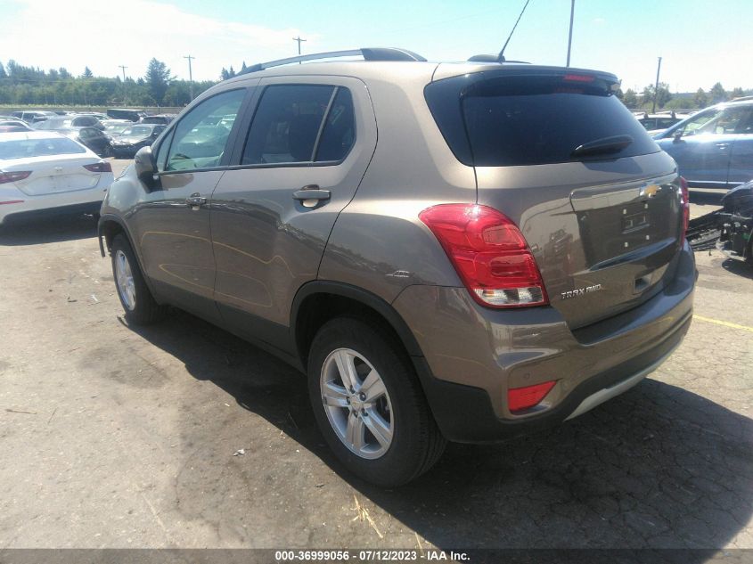 2022 Chevrolet Trax Awd Lt VIN: KL7CJPSM6NB504855 Lot: 36999056