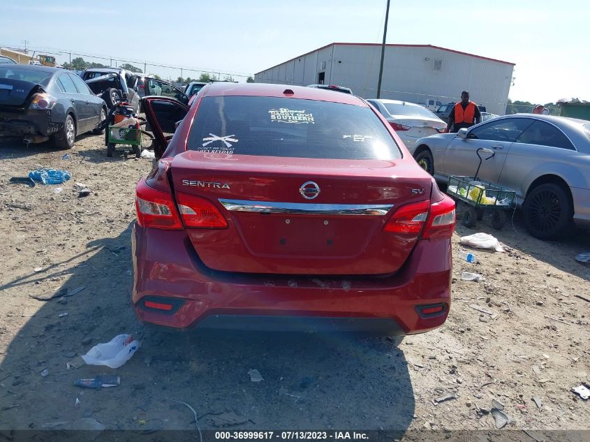 2017 Nissan Sentra Sv VIN: 3N1AB7AP2HL671545 Lot: 36999617