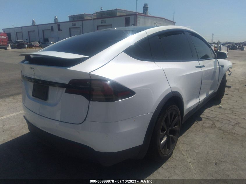 2022 Tesla Model X VIN: 7SAXCDE59NF362051 Lot: 36999878