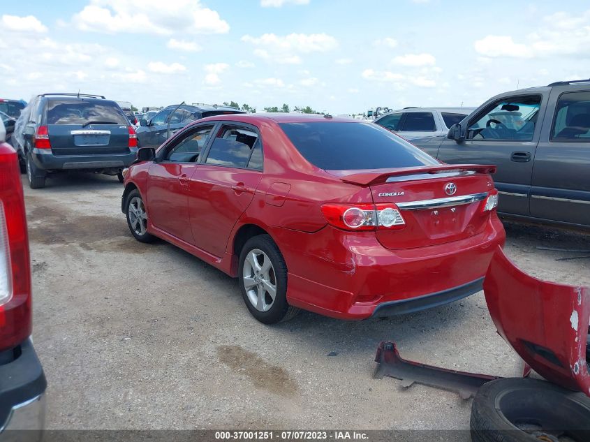 2011 Toyota Corolla S VIN: 2T1BU4EE2BC594995 Lot: 37001251