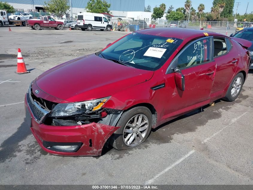 2013 Kia Optima Lx VIN: 5XXGM4A74DG135315 Lot: 37001346