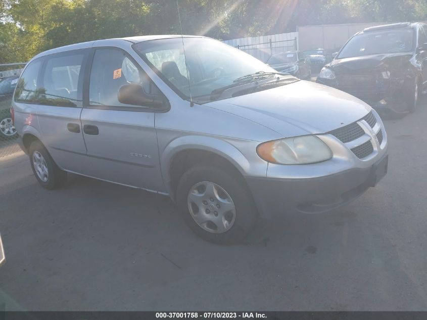 2001 Dodge Caravan Se VIN: 1B4GP25B71B109686 Lot: 37001758