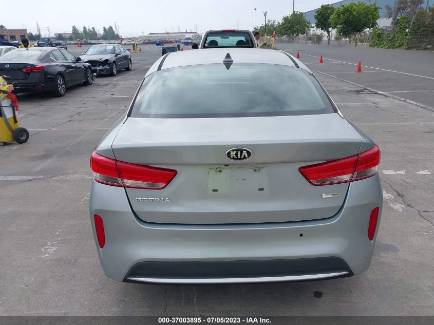 2017 Kia Optima Hybrid VIN: KNAGT4LC4H5005846 Lot: 37003895