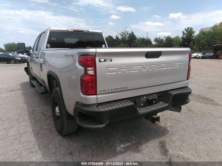 2020 Chevrolet Silverado 3500Hd 4Wd Long Bed Wt VIN: 1GC4YSEY4LF157620 Lot: 37004369