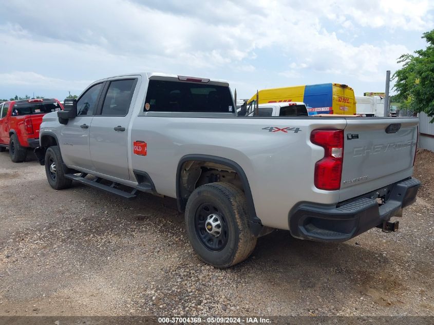 2020 Chevrolet Silverado 3500Hd 4Wd Long Bed Wt VIN: 1GC4YSEY4LF157620 Lot: 37004369