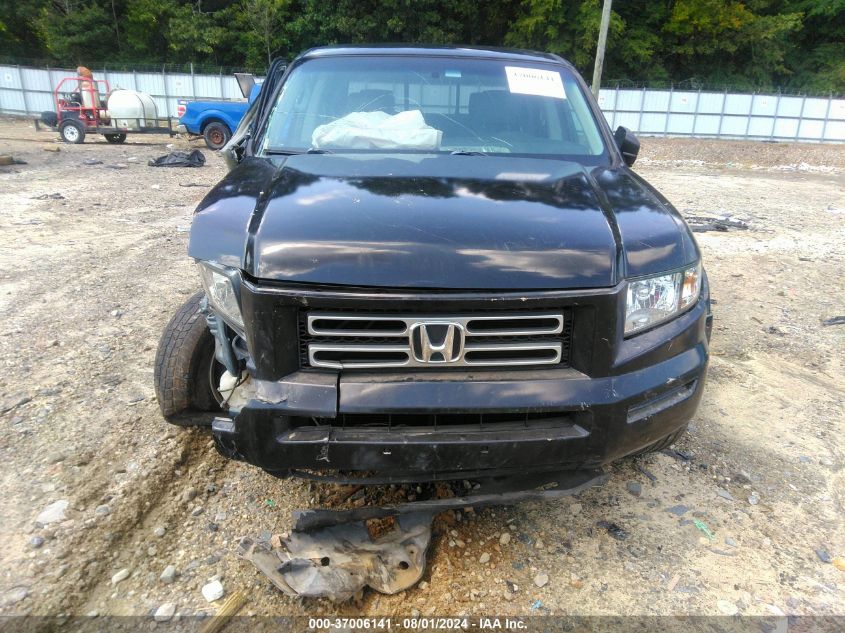 2006 Honda Ridgeline Rts VIN: 2HJYK16476H543004 Lot: 37006141