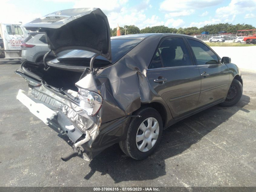 2004 Toyota Camry Le VIN: 4T1BE32K64U904794 Lot: 37006315