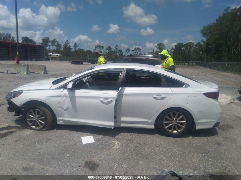 2018 Hyundai Sonata Se VIN: 5NPE24AF4JH705494 Lot: 37006646