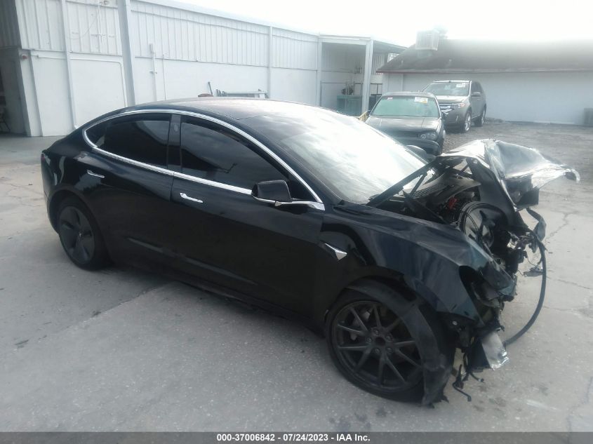 2018 Tesla Model 3 Mid Range/Long Range VIN: 5YJ3E1EA5JF123396 Lot: 37006842