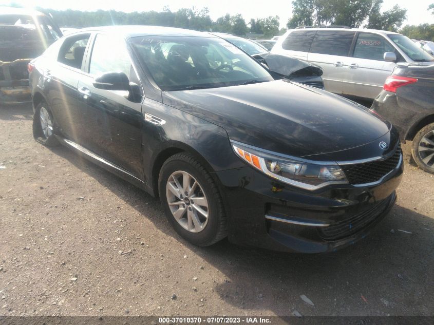 2017 Kia Optima Lx VIN: 5XXGT4L38HG166263 Lot: 37010370