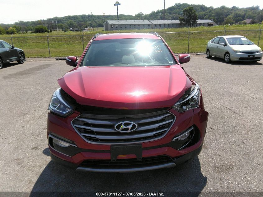 2017 Hyundai Santa Fe Sport 2.4L VIN: 5XYZUDLB8HG396331 Lot: 37011127