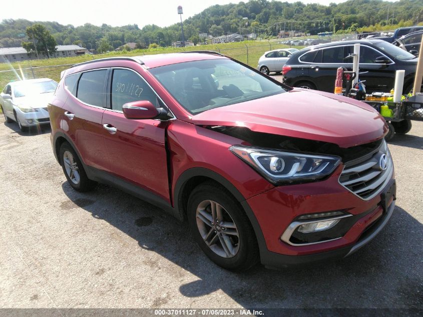 2017 Hyundai Santa Fe Sport 2.4L VIN: 5XYZUDLB8HG396331 Lot: 37011127