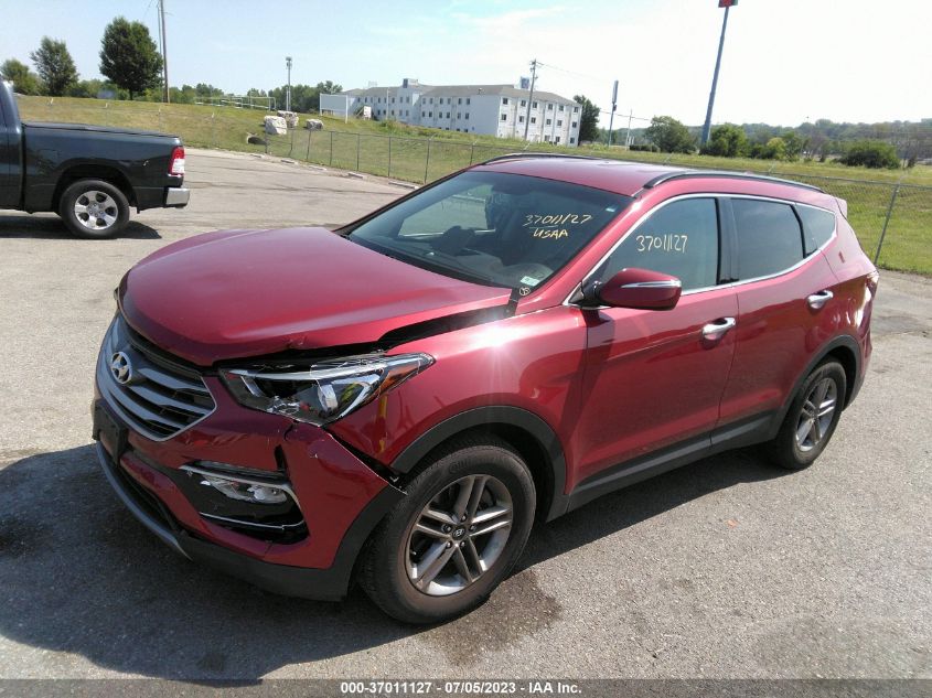 2017 Hyundai Santa Fe Sport 2.4L VIN: 5XYZUDLB8HG396331 Lot: 37011127