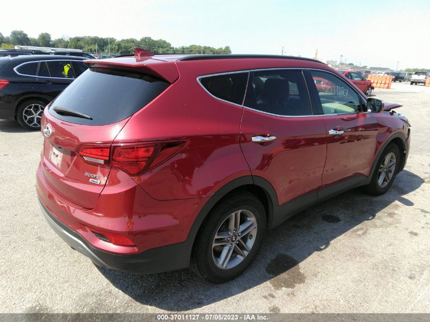 2017 Hyundai Santa Fe Sport 2.4L VIN: 5XYZUDLB8HG396331 Lot: 37011127