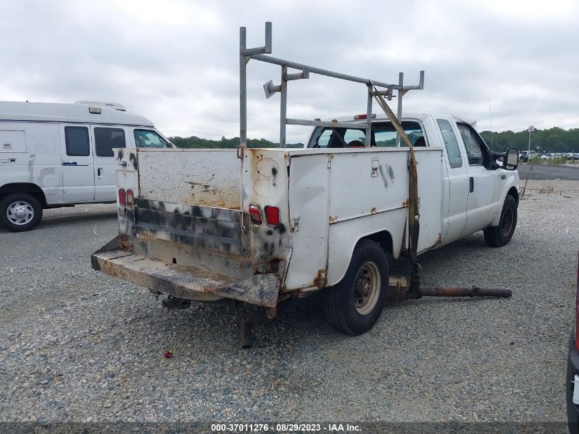 2004 Ford F-250 Lariat/Xl/Xlt VIN: 1FTNX20L44ED85076 Lot: 37011276