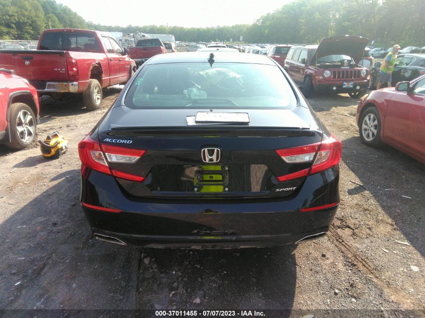 2022 Honda Accord Sport VIN: 1HGCV1F36NA097925 Lot: 37011455