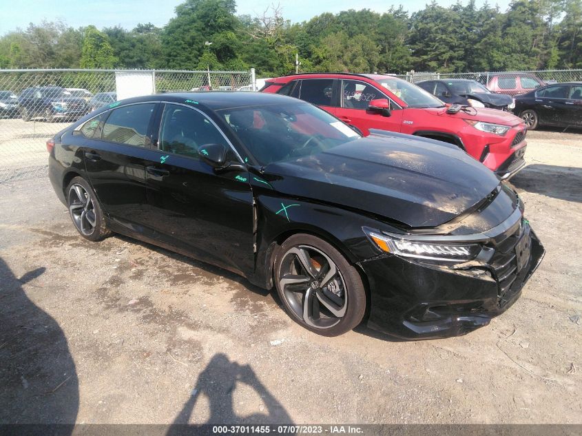 2022 Honda Accord Sport VIN: 1HGCV1F36NA097925 Lot: 37011455