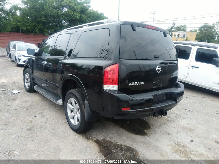 2012 Nissan Armada Sv VIN: 5N1AA0NC8CN617122 Lot: 37011473