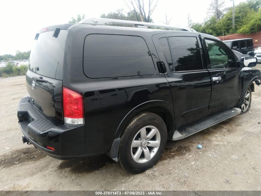 2012 Nissan Armada Sv VIN: 5N1AA0NC8CN617122 Lot: 37011473