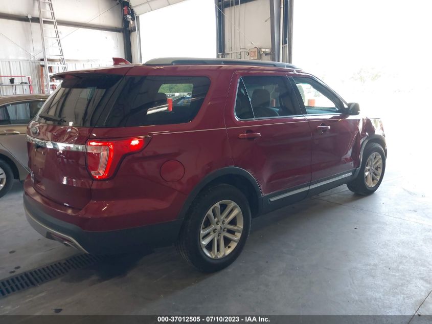 2017 Ford Explorer Xlt VIN: 1FM5K7D8XHGA58480 Lot: 37012505